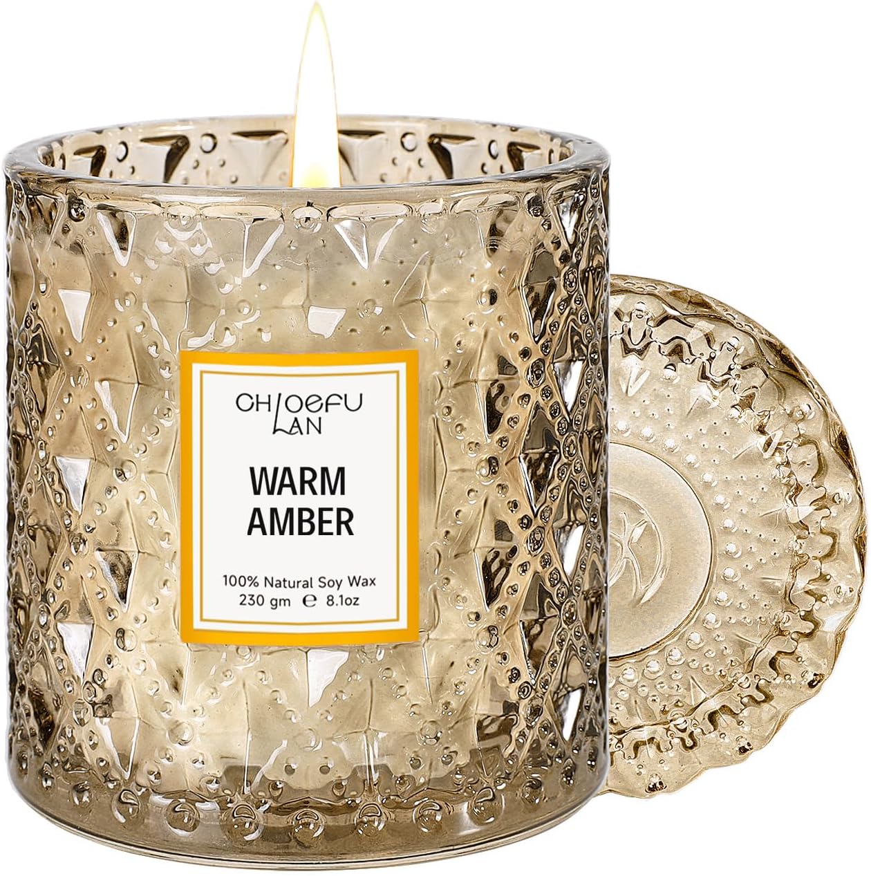 Warm Amber Candle