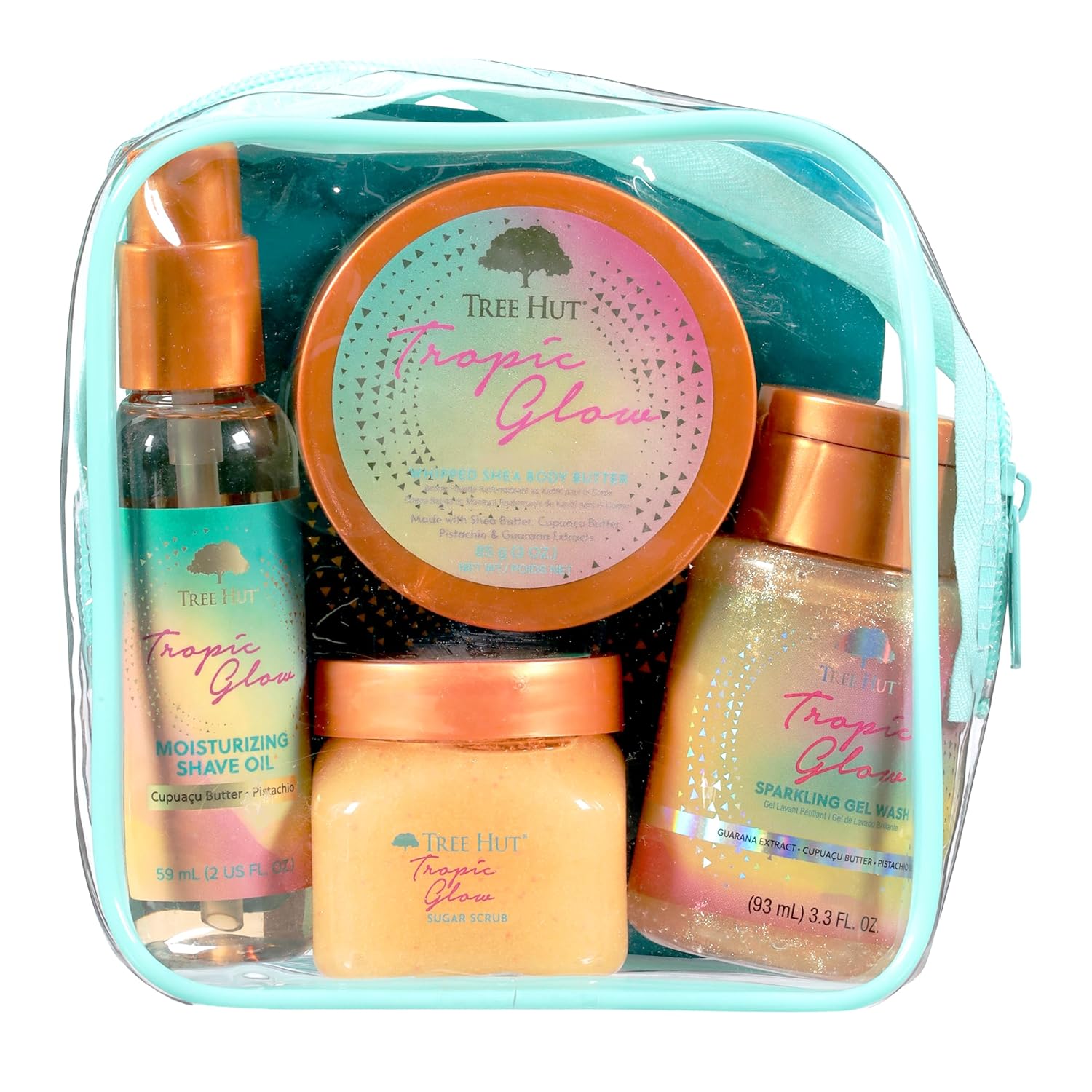 Tree Hut Tropic Glow Everything Shower Gift Set